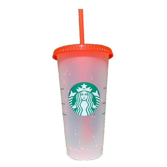 Starbucks Other - Orange Starbucks Orange Party Tumbler